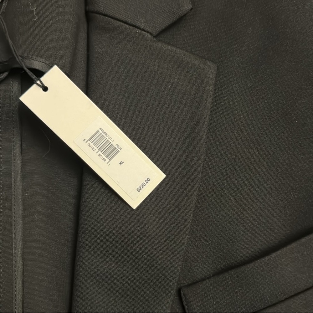 NWT! BANANA REPUBLIC BLACK RELAXED EVERYWHERE PONTE BLAZER - MULTIPLE SIZES💫 - Picture 8 of 10